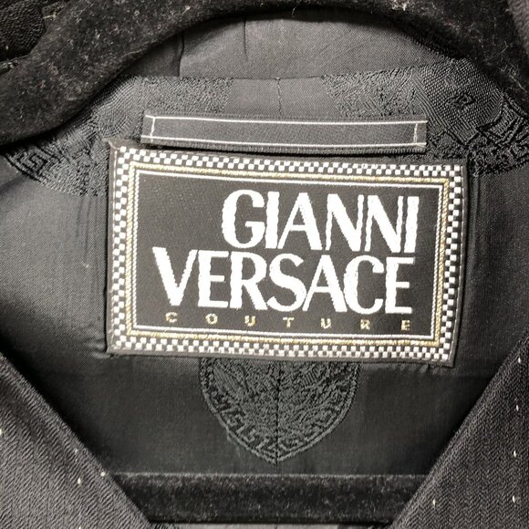 Versace Black Men's Suit - Picture 3 of 14
